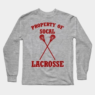 Property of SoCal Lacrosse Long Sleeve T-Shirt